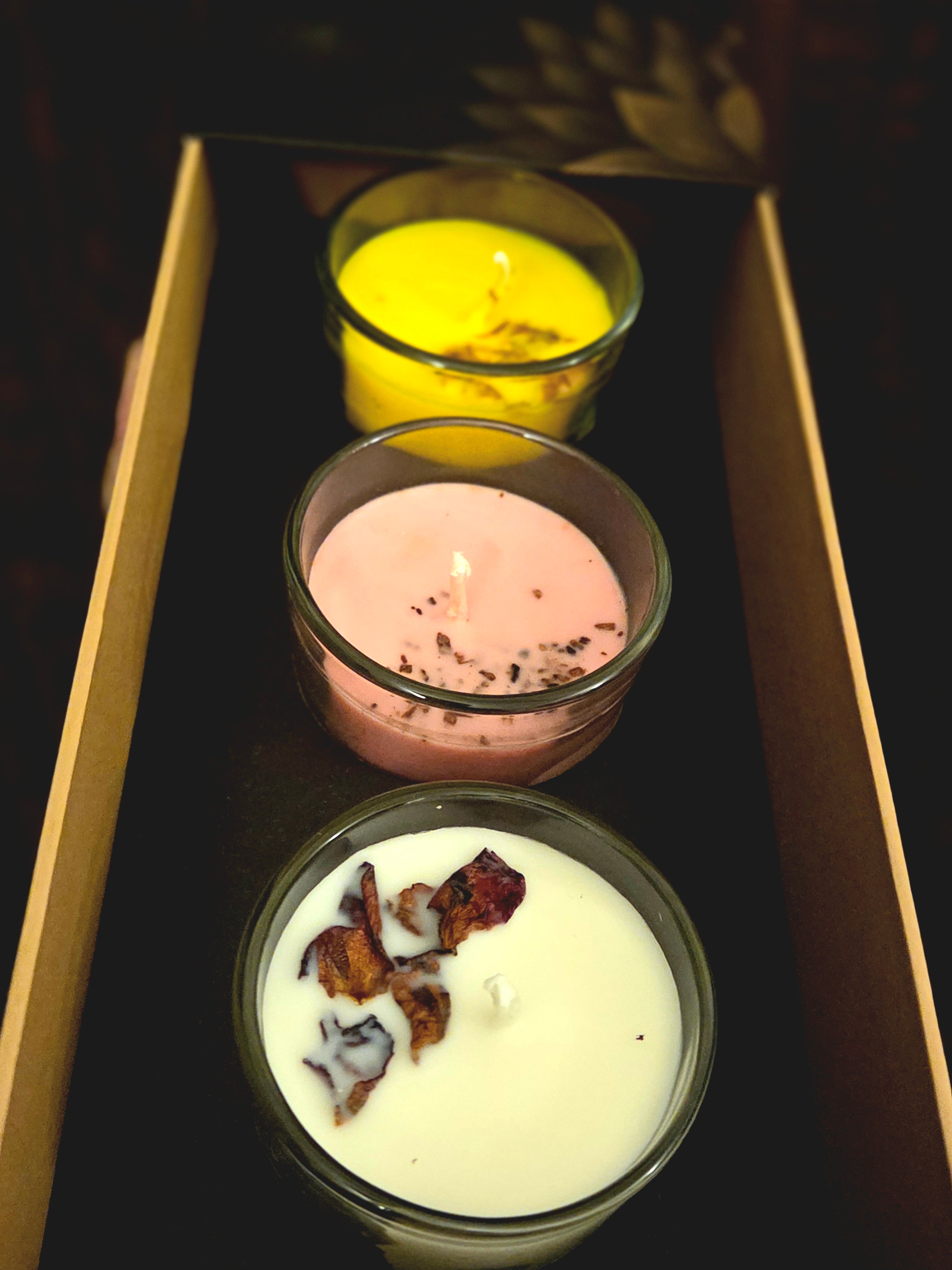 Trio Glow Votives