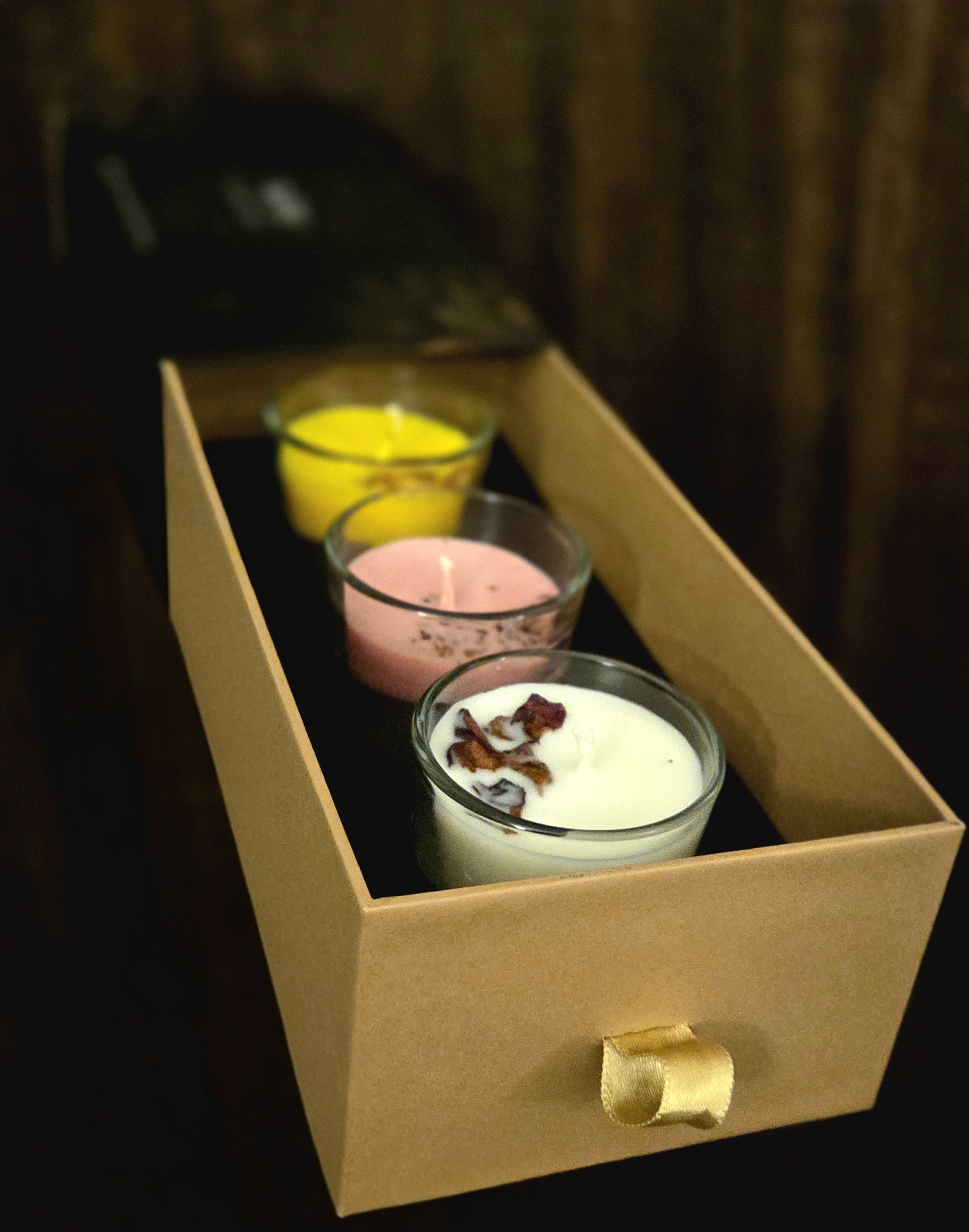 Trio Glow Votives